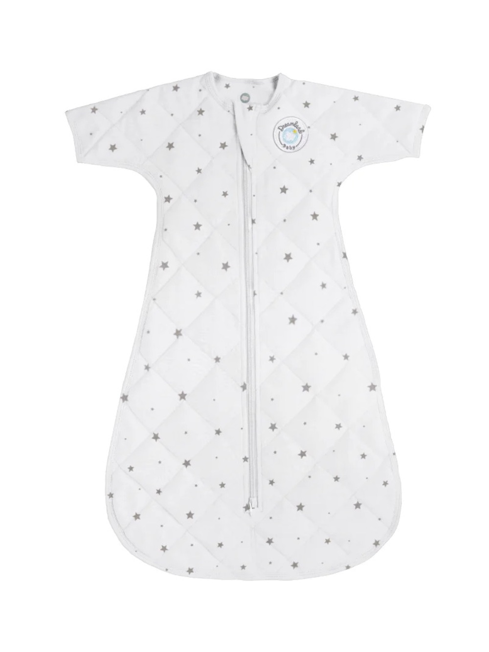 🆕 Dreamland Baby 100% Cotton Dream Weighted Transition Swaddle 3-6 M - Grey Star